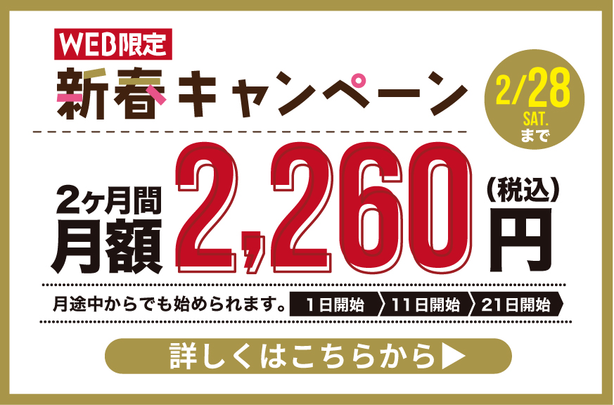 お得なキャンペーン詳細はこちらから
