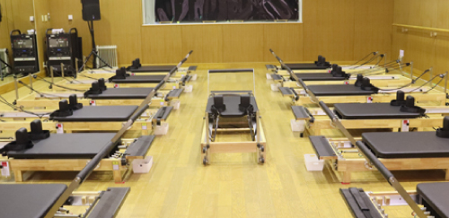 ヒューイット店内　マシンピラティススタジオ