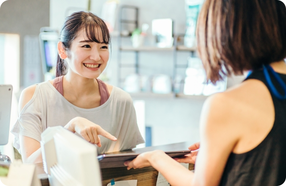 来店のイメージ
